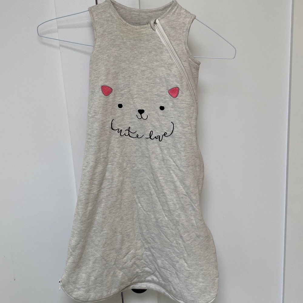 Tealbee sleep sack 12-18 month 1 tog bamboo